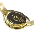 Calvin Klein Impetuous White Dial Gold Steel Strap Watch for Women - K4F2N516