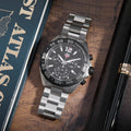 Tag Heuer Formula 1 Chronograph Black Dial Silver Steel Strap Watch for Men - CAZ1010.BA0842