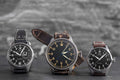 IWC Pilots Watch Mark XVII Edition Le Petit Prince Blue Dial Brown Leather Strap Watch for Men - IW326506
