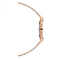 Daniel Wellington Petite Rose Gold Dial Rose Gold Mesh Bracelet Watch For Women - DW00100471