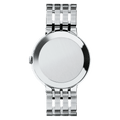 Movado Esperanza 39mm Black Dial Silver Steel Strap Watch For Men - 0607057