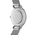 Daniel Wellington Petite Sterling Quartz White Dial Silver Mesh Bracelet Watch For Men - DW00100306
