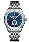 Breitling Premier Automatic 40mm Blue Dial Silver Steel Strap Watch for Men - A37340351C1A1