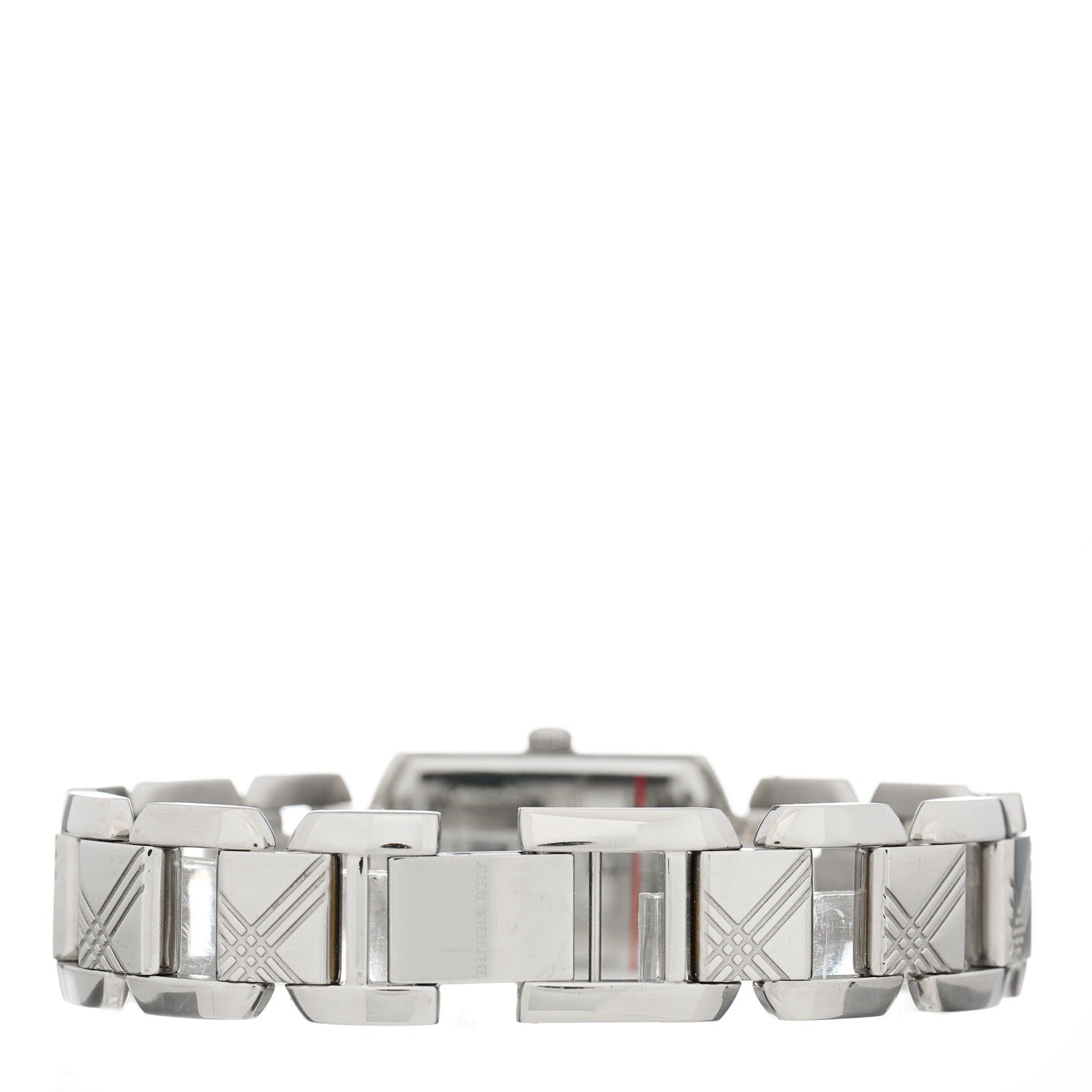Burberry Signature Silver Dial Silver Steel Strap Watch for Women - BU4212
