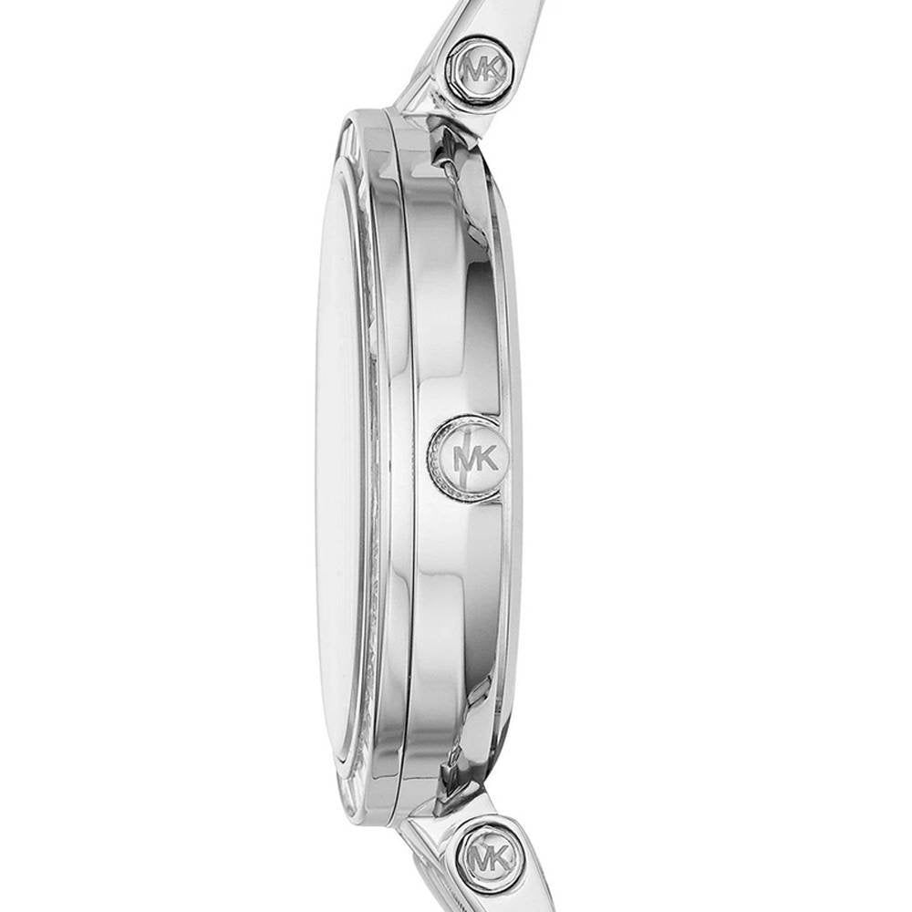 Michael Kors Darci Silver Dial Silver Stainless Steel Strap Watch for Women - MK3364