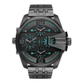 Diesel Uber Chief Black Dial Grey Stainless Steel Strap Watch For Men - DZ7372