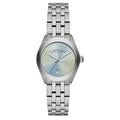 Marc Jacobs Peeker Blue Dial Silver Steel Strap Watch for Women - MBM3376