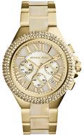 Michael Kors Camille Gold Dial Gold Steel Strap Watch for Women - MK5902