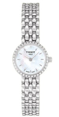 Tissot Lovely Mother of Pearl Dial Silver Steel Strap Watch For Women - T058.009.61.116.00