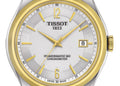 Tissot Ballade Powermatic 80 Chronometer Silver Dial Two Tone Steel Strap Watch For Men - T108.408.22.037.00