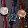Breitling Navitimer Automatic 41 Blue Dial Blue Leather Strap Watch for Men - A17326161C1P3