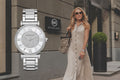 Michael Kors Catlin Silver Dial Silver Steel Strap Watch for Women - MK3355