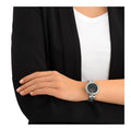 Swarovski Daytime Rhinestone Grey Dial Silver Steel Strap Watch for Women - 5213681