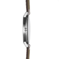 Tissot T Classic Everytime White Dial Brown Leather Strap Watch For Men - T109.410.16.033.00