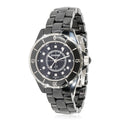 Chanel J12 Quartz Diamonds Black Dial Black Steel Strap Watch for Women - J12 H1625