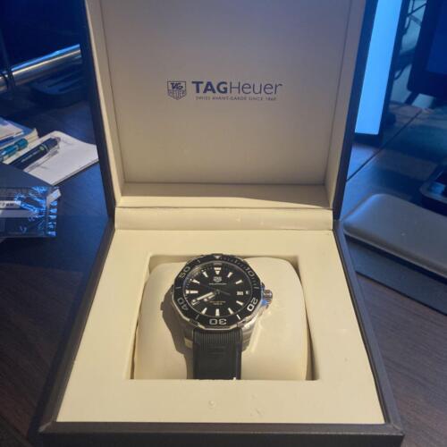 Tag Heuer Aquaracer Black Dial Watch for Men - WAY111A.FT6151