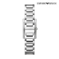 Emporio Armani Empire Mother of Pearl Dial Silver Steel Strap Watch For Women - AR11625