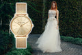 Michael Kors Pyper Quartz Gold Dial Gold Mesh Strap Watch For Women - MK4339