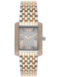 Michael Kors Emery Three-Hand White Dial Two Tone Steel Strap Watch for Women - MK4744