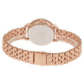 Coach Delancey Mother of Pearl White Dial Rose Gold Steel Strap Watch for Women - 14502479