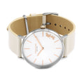 Coach Perry White Dial White Leather Strap Watch for Women - 14503117