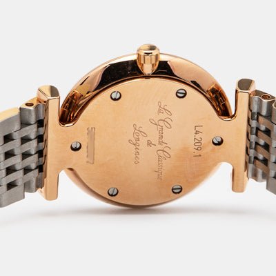 Longines La Grande Classique De Longines Diamonds Mother of Pearl Dial Two Tone Mesh Bracelet  Watch for Women - L4.209.1.97.7