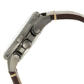 Hugo Boss Nomad Blue Dial Brown Leather Strap Watch for Men - 1513773