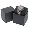 Marc Jacobs Rock Chronograph Silver Dial Silver Steel Strap Watch for Men - MBM5029