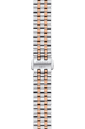 Tissot Carson Premium Lady Silver Dial Two Tone Steel Strap Watch For Women - T122.210.22.033.01