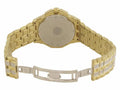 Bulova Crystal Collection Octova White Dial Gold Steel Strap Watch for Men - 98C126