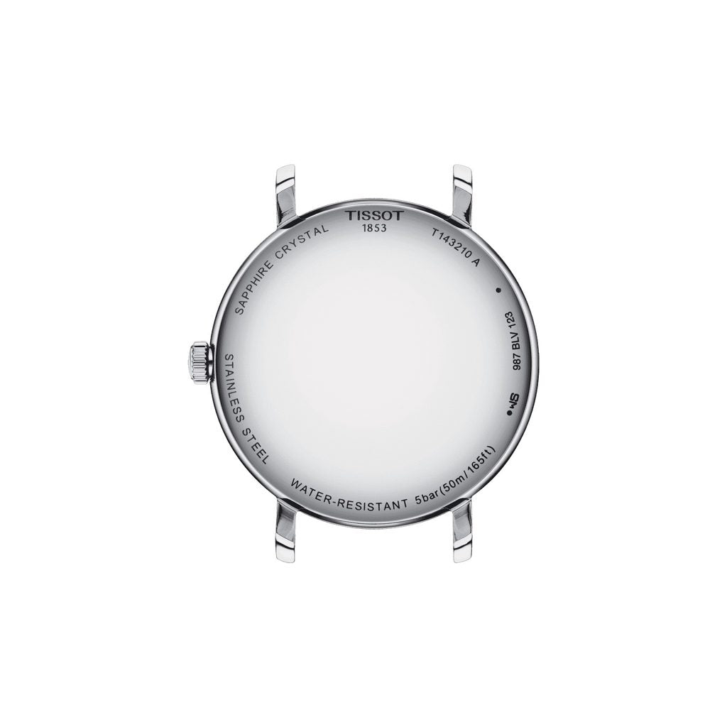 Tissot Everytime Lady Silver Dial Silver Mesh Bracelet Watch for Women - T143.210.11.011.00