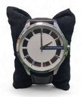 Armani Exchange Hampton Chronograph White Dial Brown Leather Strap Watch For Men - AX2187