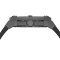 Guess Matrix Multifunction Grey Dial Grey Rubber Strap Watch for Men - GW0423G3