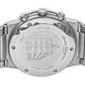 Salvatore Ferragamo Sapphire Chrono Green Dial Silver Steel Strap Watch for Men - SFME00421