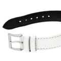 Gucci G-Timeless Mother of Pearl White Dial White Leather Strap Watch For Women - YA126597