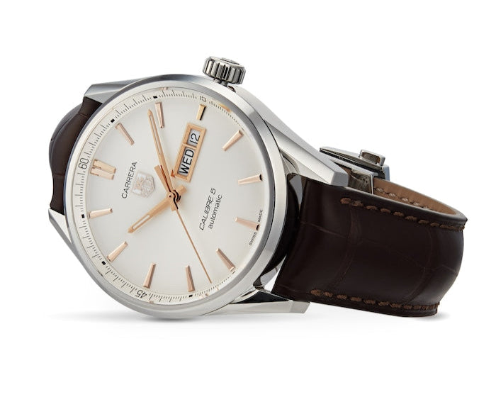 Tag Heuer Carrera White Dial Watch for Men - WAR201D.FC6291