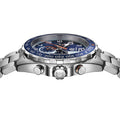 Tag Heuer Formula 1 Gulf Edition Chronograph Blue Dial Silver Steel Strap Watch for Men - CAZ101AT.BA0842