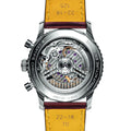 Breitling Navitimer B01 Chronograph 41 Green Dial Brown Leather Strap Watch for Men - AB0139211L1P1