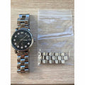Marc Jacobs Blade Black Dial Silver Steel Strap Watch for Women - MBM8672