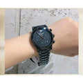 Emporio Armani Luigi Chronograph Black Dial Black Stainless Steel Watch For Men - AR1507