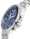 Tag Heuer Formula 1 Red Bull Racing Chronograph Blue Dial Silver Steel Strap Watch for Men - CAZ101AK.BA0842