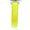 Marc Jacobs Henry White Dial Neon Yellow Rubber Strap Watch for Women - MBM1235