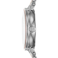 Michael Kors Sofie Crystals Glitz Rose Gold Dial Two Tone Steel Strap Watch For Women - MK4446