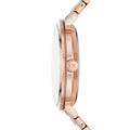 Michael Kors Addyson Quartz Rose Gold Dial Rose Gold Steel Strap Watch for Women - MK4713