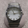 Marc Jacobs Amy White Dial Silver Steel Strap Watch for Women - MBM8518