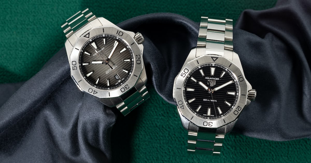 Tag Heuer Aquaracer Anthracite Dial Watch for Men - WAY2113.BA0928