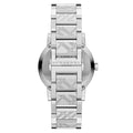 Burberry The City Silver Dial Silver Steel Strap Watch for Women - BU9233