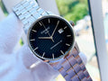 Tissot Luxury Powermatic 80 Black Dial Silver Steel Strap Watch for Men - T086.407.11.201.02