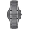 Emporio Armani Renato Chronograph Quartz Blue Dial Grey Steel Strap Watch For Men - AR2505