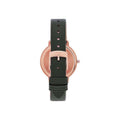 Emporio Armani Mother of Pearl Dial Green Leather Strap Watch For Women - AR11150